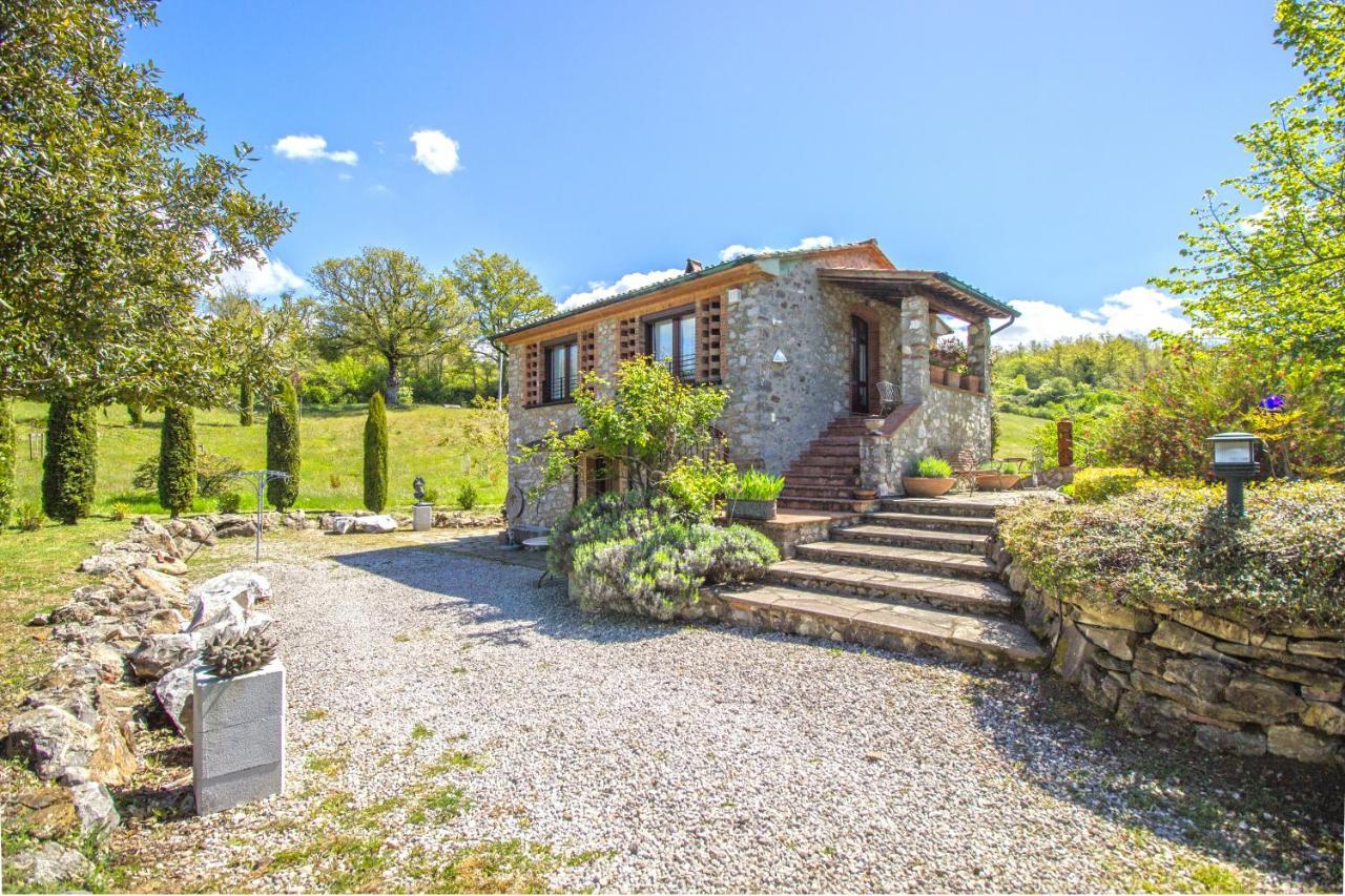 Ca'Novae - Tuscany Farmhouse Montieri Luaran gambar