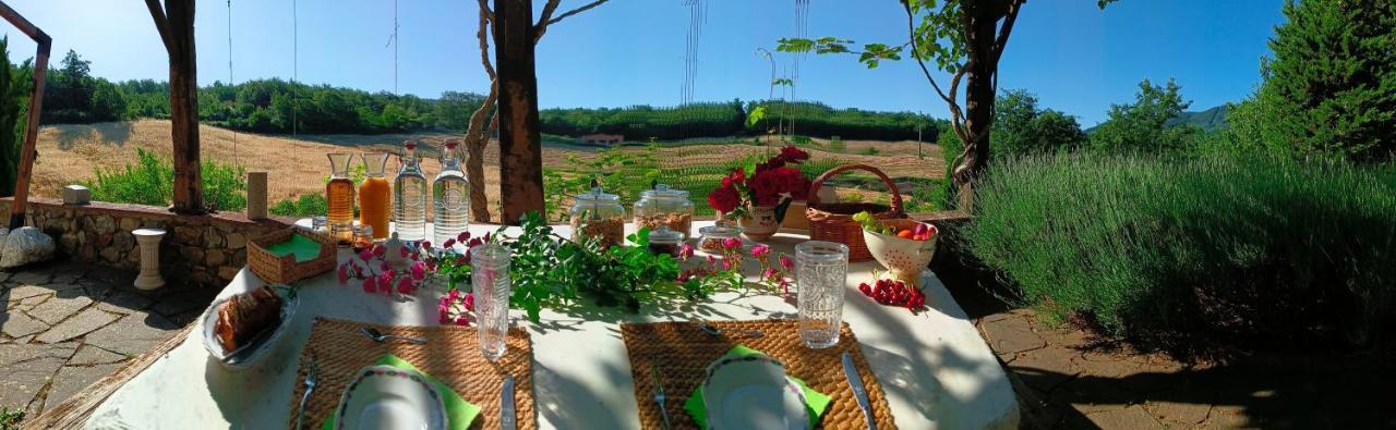 Ca'Novae - Tuscany Farmhouse Montieri Luaran gambar